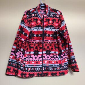 VERA BRADLEY SWEATER SKIING SPORTS LOVELY MULTICOLOR SIZE LARGE